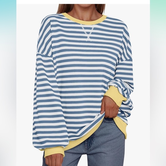 Trendy Queen Tops - Oversized Brand New Woman’s Sweatshirt